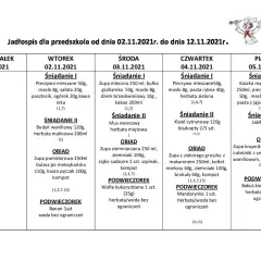 Jadłospis dla dzieci w przedszkolu – jadłospisy przedszkolne i obiady