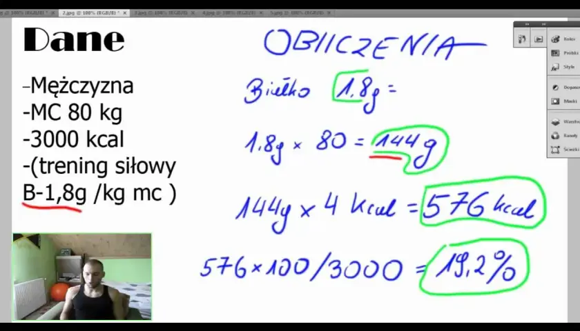 Ile kalorii ma białko i jak je obliczyć?